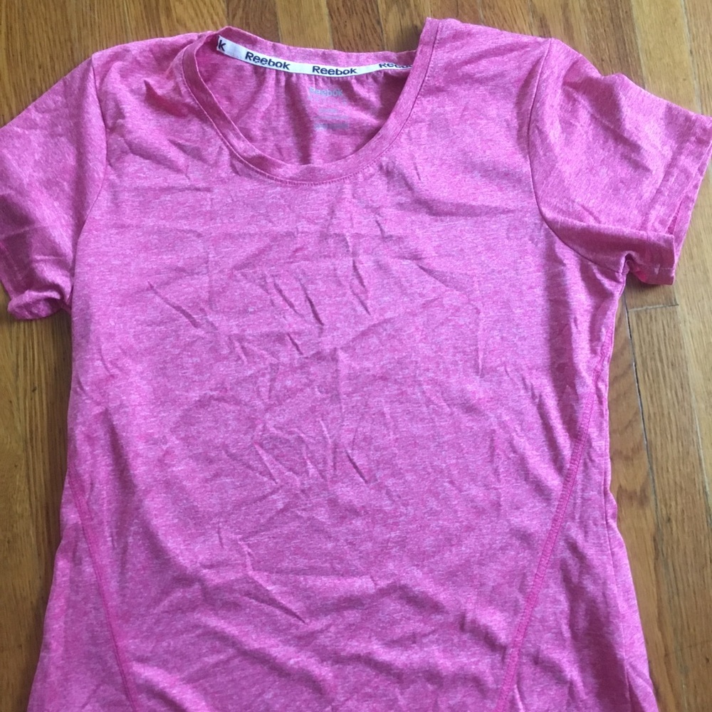 Women’s Pink Reebok Dri Fit Shirt
